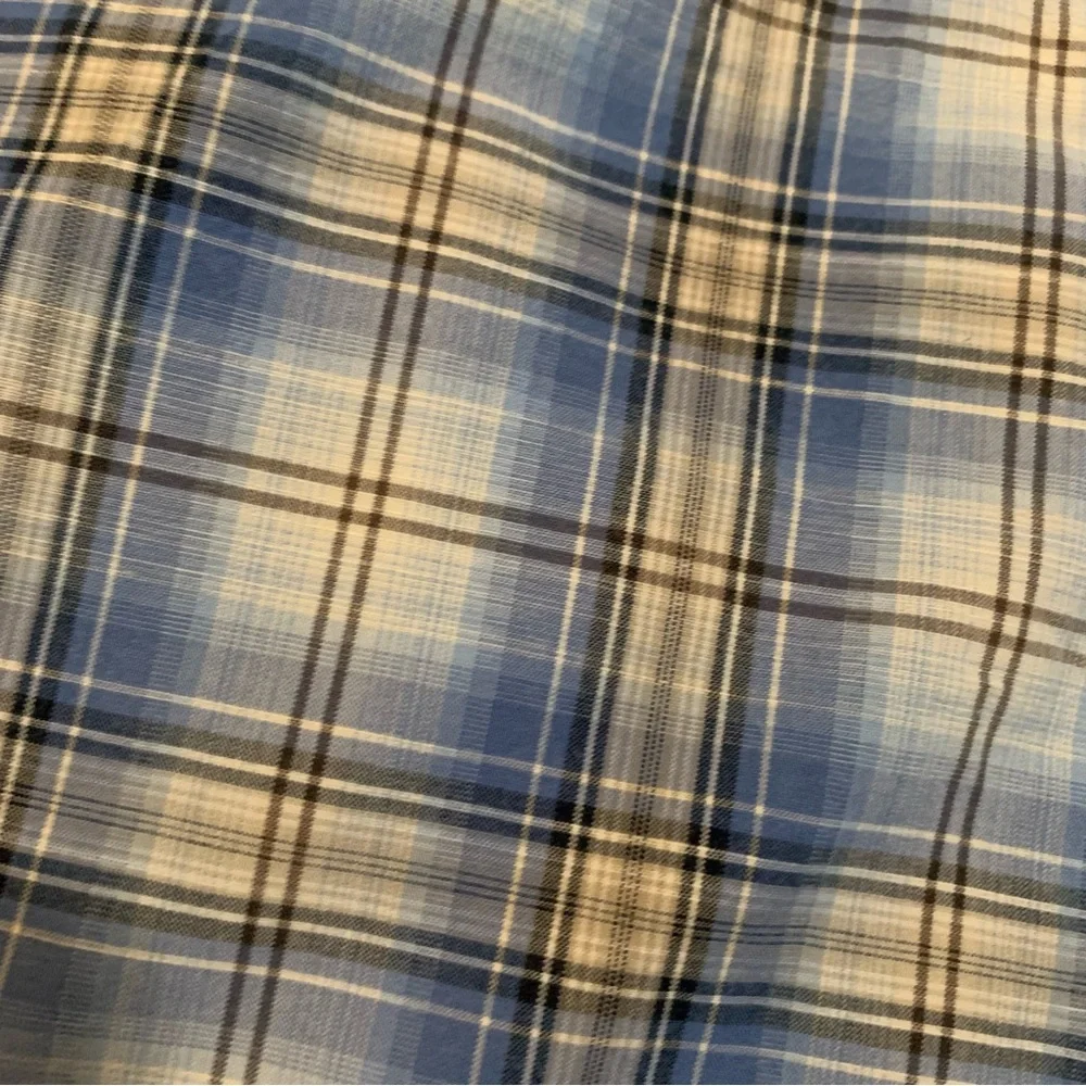 Men’s American Eagle Vintage Fit Plaid Snap Button Shirt Small Western Cowboy - Picture 5 of 8